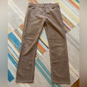 Vintage Levi’s White Tab Beige Straight Leg Corduroy Pants W 36 L 32